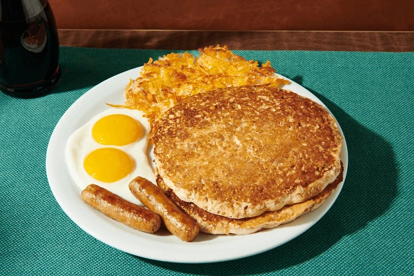 Hearty 9-grain Pancake Breakfast