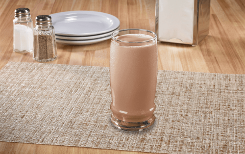 Leche con chocolate