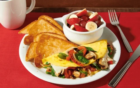 Loaded-Veggie-Omelette